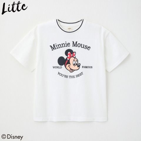 Ｔシャツ　しまむら『LITTC（リトシー）×ディズニー』コラボ