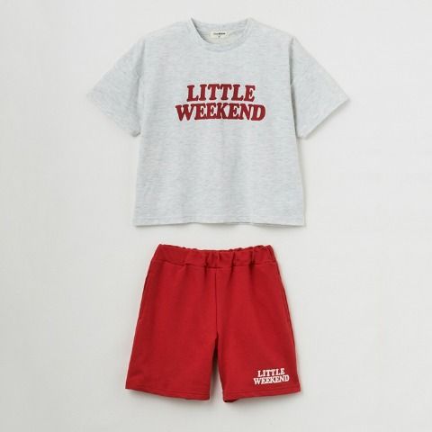 上下セット　しまむら『Little Weekend（リトルウィークエンド）』コラボ