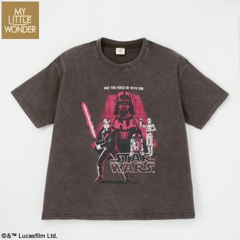 半袖Tシャツ　バースデイ『MY LITTLE WONDER（マイリトルワンダー）×スターウォーズ』コラボ