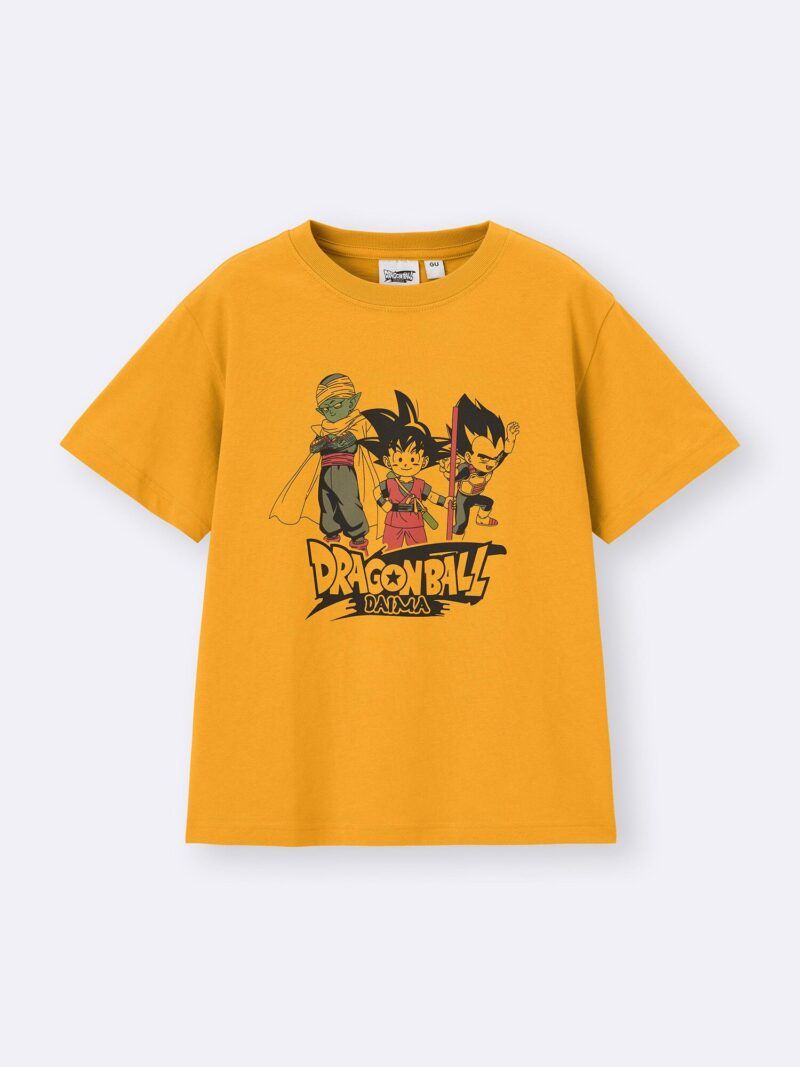 半袖Tシャツ　キッズ　GU（ジーユー）『ドラゴンボールDAIMA』コラボ