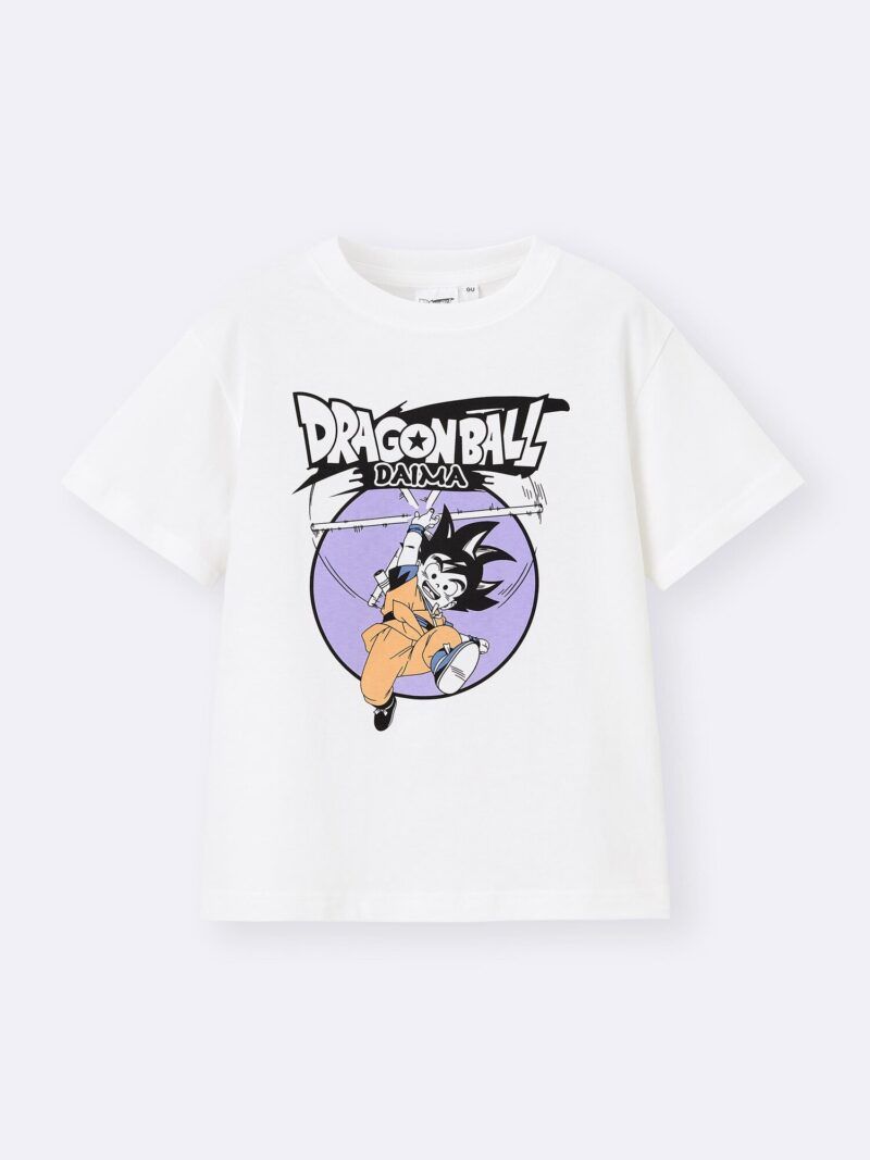 半袖Tシャツ　キッズ　GU（ジーユー）『ドラゴンボールDAIMA』コラボ