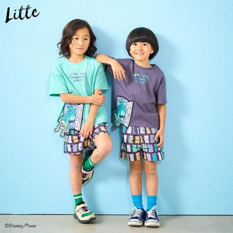 【モンスターズインク】Ｔシャツ　しまむら『LITTC（リトシー）×ディズニー』コラボ！沖縄コレクション