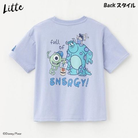 【モンスターズインク】Ｔシャツ　しまむら『LITTC（リトシー）×ディズニー』コラボ！沖縄コレクション