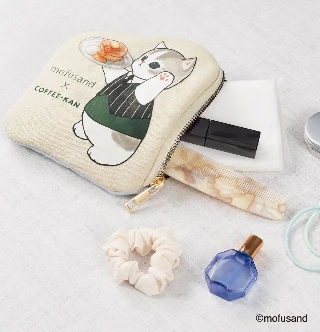 ダイカットポーチ　「珈琲館」夏の福袋2026年が新発売！mofusand（モフサンド）とコラボしたサマーバッグが初登場！