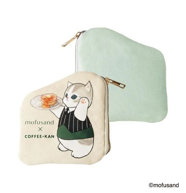 ダイカットポーチ　「珈琲館」夏の福袋2026年が新発売！mofusand（モフサンド）とコラボしたサマーバッグが初登場！