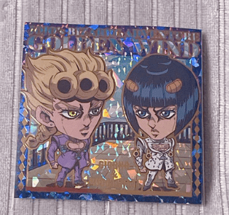 コンプリート】32種類　ジョジョの奇妙な冒険　黄金の風　ウエハース シール コンプリート】32種類 ジョジョの奇妙な冒険 黄金の風
