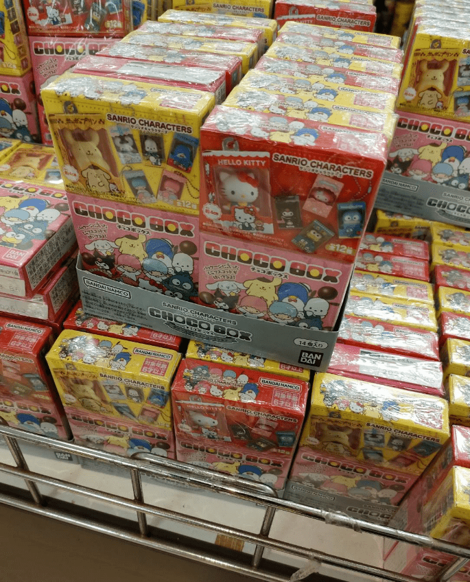 サンリオキャラクターズ チョコボックス ボックスフィギュア
