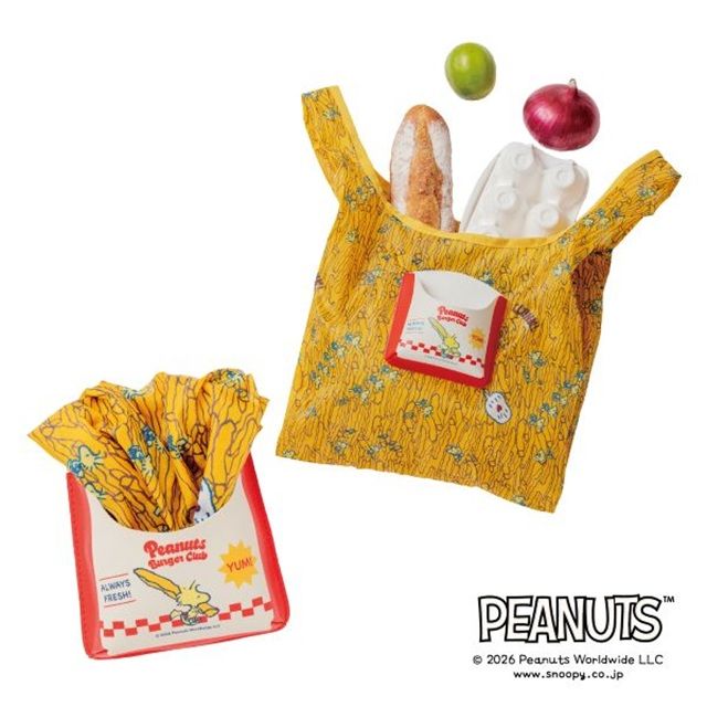 SNOOPY ウッドストックのポテトバッグ BOOK ファミマ『スヌーピー』コラボ