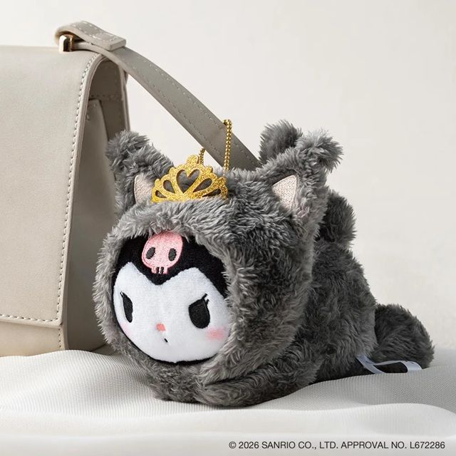 ゴディバ ブラックキャット コレクション G クリスピーショコラ アソートメント 3粒入+クロミ ぬいぐるみチャーム オンラインショップ限定 ゴディバ(GODIVA)ハロウィン!サンリオ『ポムポムプリン、クロミ』コラボ2026年