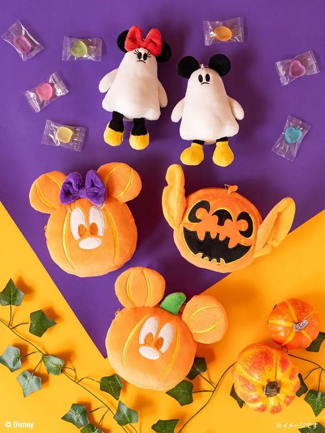 B賞　ぬいぐるみポーチ［全5種］　Happyくじ / ディズニーハロウィーン 2026