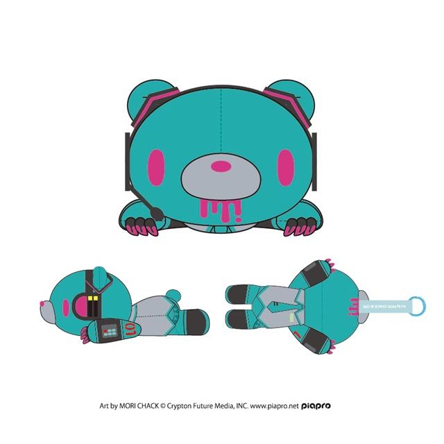 初音ミク×GLOOMY　喰らいつきマスコット 全1種