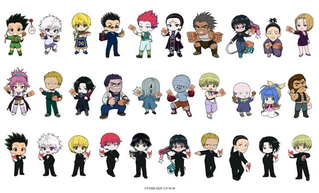 ミニキャラ 銀だこ『HUNTER×HUNTER(ハンターハンター)』コラボ 2026年8月~11月