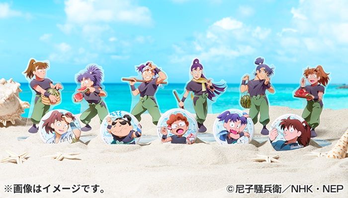 店頭販売のグッズ ローソン『忍たま乱太郎』コラボ!キャンペーン 暑さをふっとばせ!の段