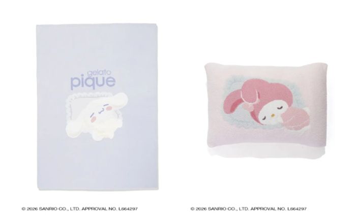 ラインナップ　ジェラートピケ『サンリオ』コラボ第2弾「GELATO PIQUE ♡ Sanrio characters」