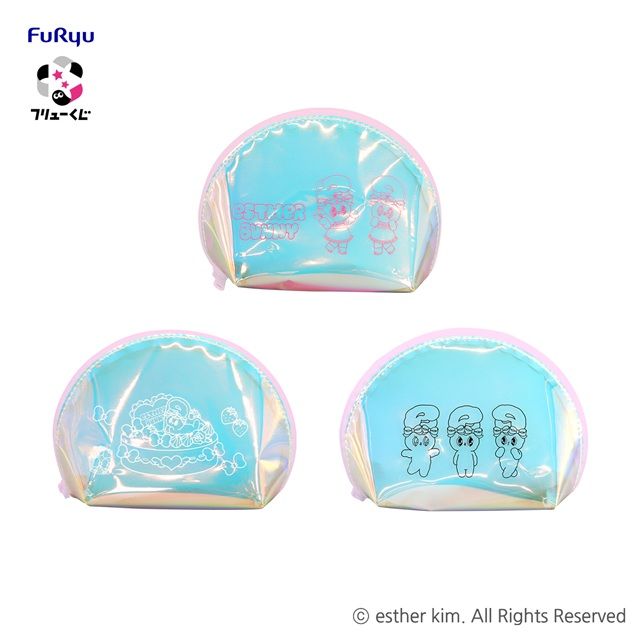 D賞 オーロラポーチ　フリューくじ エスターバニー Cake Dreams