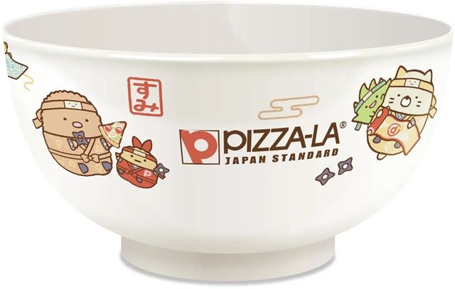 ピザーラ「すみっコぐらしスペシャルパック」2026夏！「忍者」 デザインのお茶碗（陶磁器製）とシールが新登場！