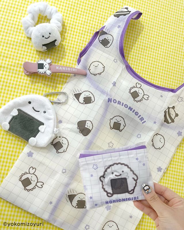 ぬいぐるみヘアゴム、ロングヘアクリップ、ダイカットポーチ、エコバッグ　サンキューマート『なんでもいきもの』コラボ