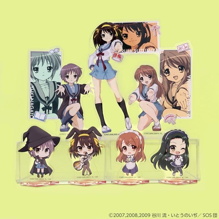 100円ショップ『涼宮ハルヒの憂鬱』大型コラボが2026年7月から新発売!