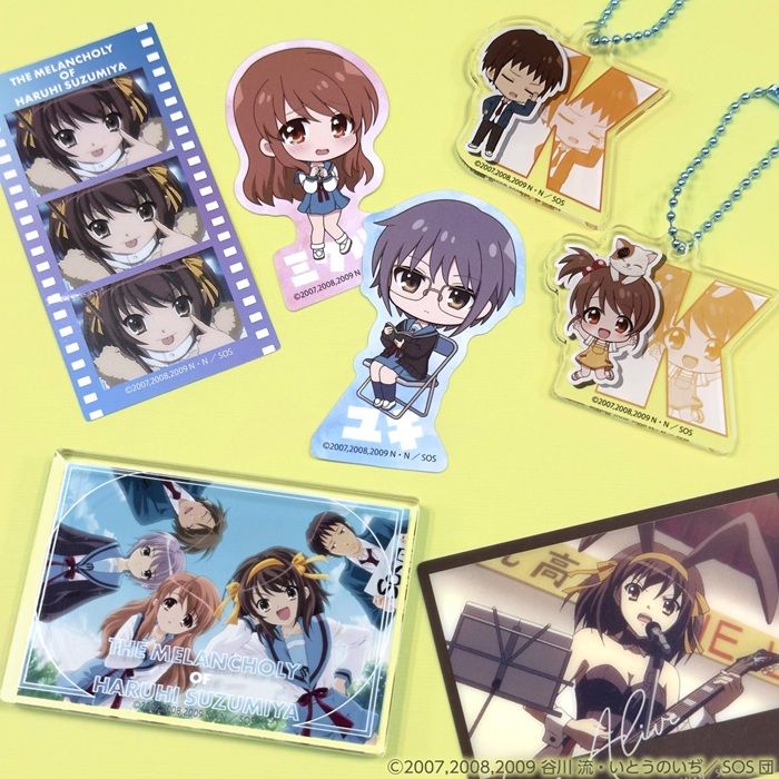100円ショップ『涼宮ハルヒの憂鬱』大型コラボが2026年7月から新発売!