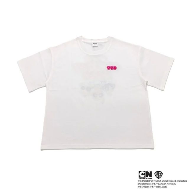 パワーパフガールズ 発砲Tシャツ レディス Doublefocus(ダブルフォーカス)