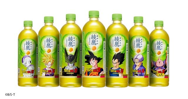 限定ボトル　綾鷹『ドラゴンボール』コラボのキャンペーン