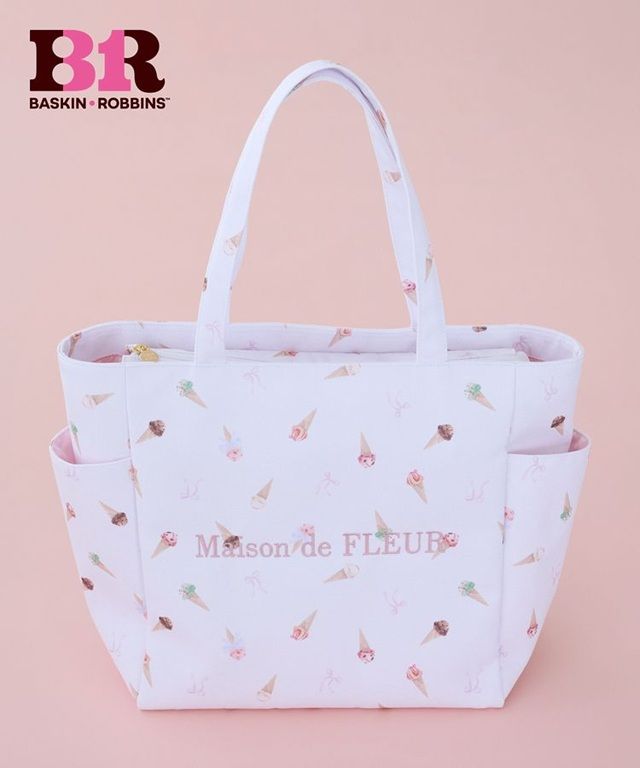サーティワン サイドポケットトート Maison de FLEUR(メゾン ド フルール)コラボ