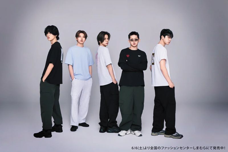 しまむら『TREASURE×Reebok（リーボック）』コラボが2026年6月6日（土）より新発売！