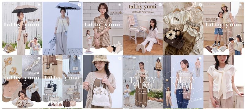 しまむら『tal.by yumi.(ゆみ)』コラボ!夏のアパレル、雑貨、バッグ、アクセサリー、サンダル、靴下、アームカバーなどが2026年6月17日(水)より新発売!