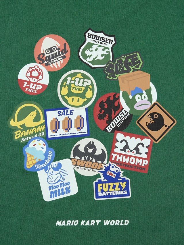 マリオカートワールド UT（半袖Tシャツ）　ユニクロ『マリオカート ワールド』コラボ