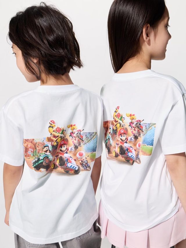 キッズ マリオカートワールド UT（半袖Tシャツ）　ユニクロ『マリオカート ワールド』コラボ