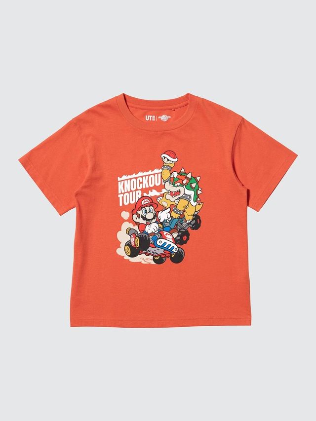 キッズ マリオカートワールド UT（半袖Tシャツ）　ユニクロ『マリオカート ワールド』コラボ