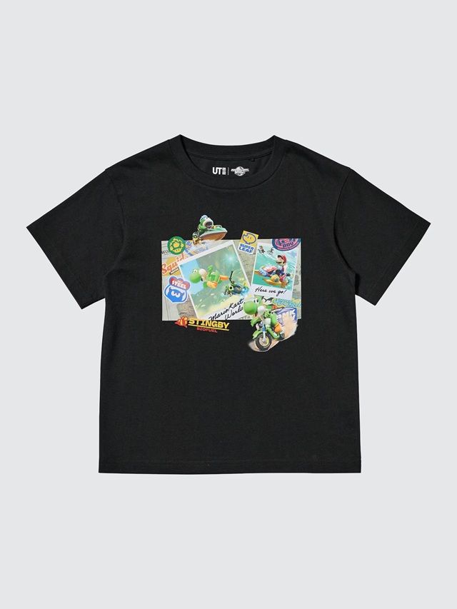 キッズ マリオカートワールド UT（半袖Tシャツ）　ユニクロ『マリオカート ワールド』コラボ