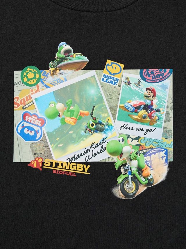 キッズ マリオカートワールド UT（半袖Tシャツ）　ユニクロ『マリオカート ワールド』コラボ