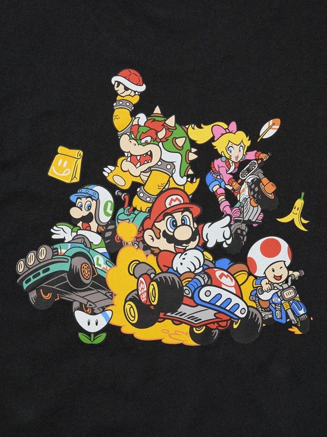 マリオカートワールド UT（半袖Tシャツ）　ユニクロ『マリオカート ワールド』コラボ