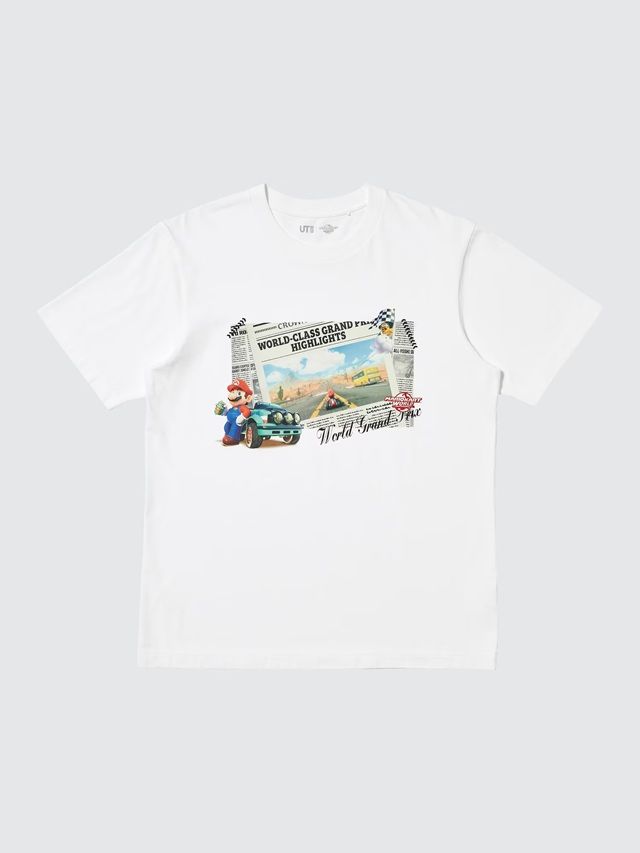 マリオカートワールド UT（半袖Tシャツ）　ユニクロ『マリオカート ワールド』コラボ