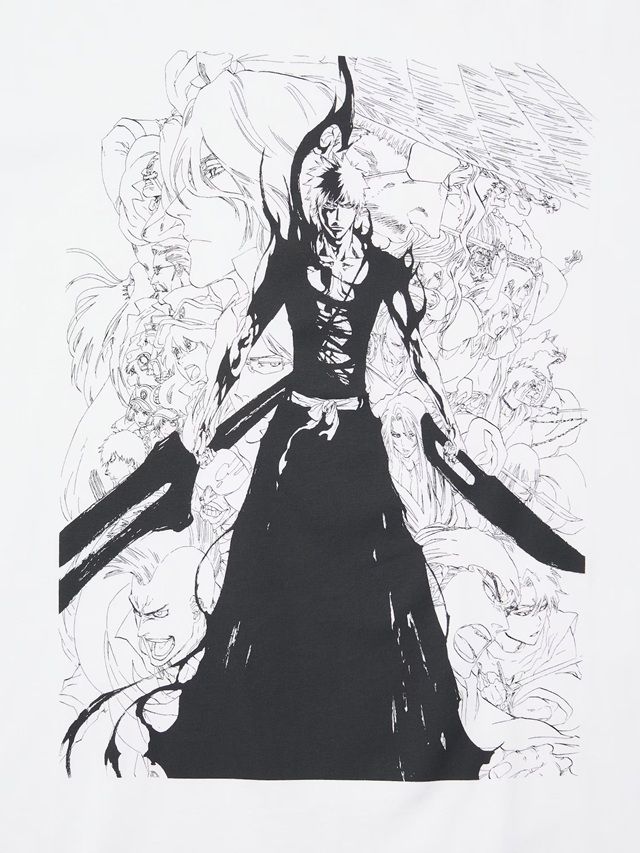 ユニクロ『集英社創業100周年』コラボ 第3弾　マンガUT 集英社創業100周年 BLEACH