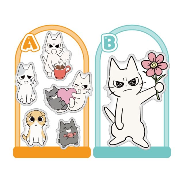 ファミマ『しかるねこ』コラボ!ぷっくりシールが2026年7月3日(金)より店頭で新発売!