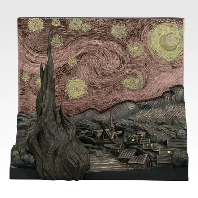 ラストワン賞 星月夜ジオラマフィギュア~ダークver.~ 一番くじ フィンセント・ファン・ゴッホ