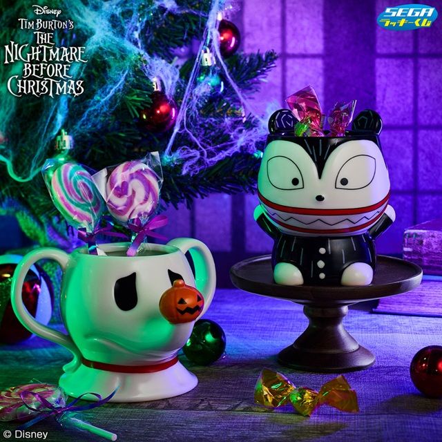 C賞 モールドマグカップ 景品ラインナップ セガ ラッキーくじ ティム・バートンのナイトメアー・ビフォア・クリスマス