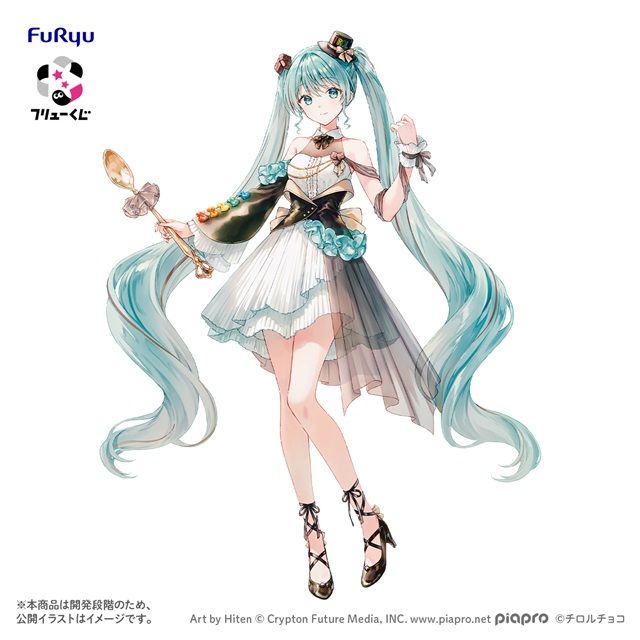 A賞 初音ミク×チロルチョコーコーヒーヌガーver.ーフィギュア