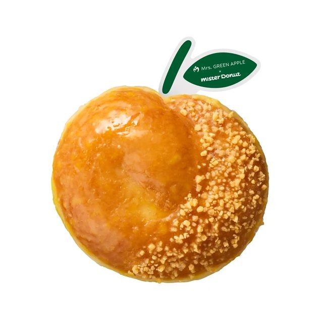ミセスドーナツ オリジナル【ミスタードーナツ】Mrs. GREEN APPLE×Mister Donut『Mrs. Donut(ミセスドーナツ)』を期間限定で新発売!