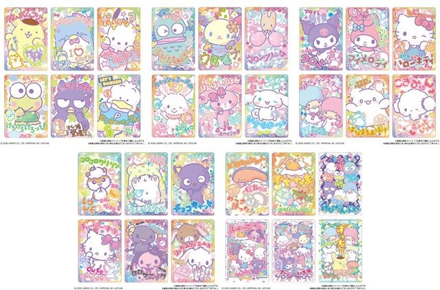 種類 サンリオキャラクターズ カードソフトクッキー