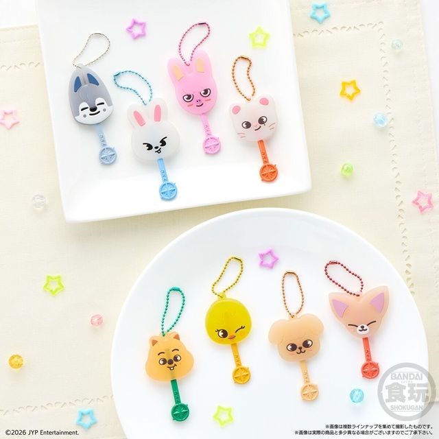 ロリポップキャンディチャーム SKZOO 彩色済チャームのラインナップは全8種類