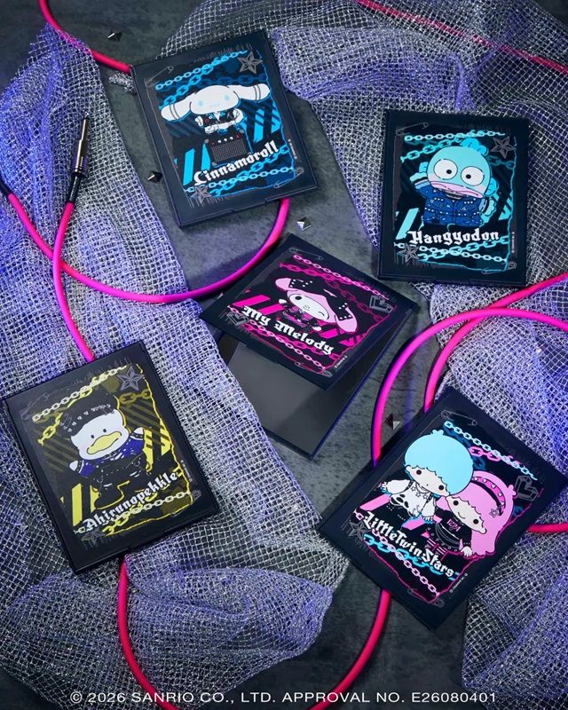 F賞　スタンドミラー(全5種)　Happyくじ『Sanrio characters PUNKS Party 〜Halloween2026〜（ハロウィン）』