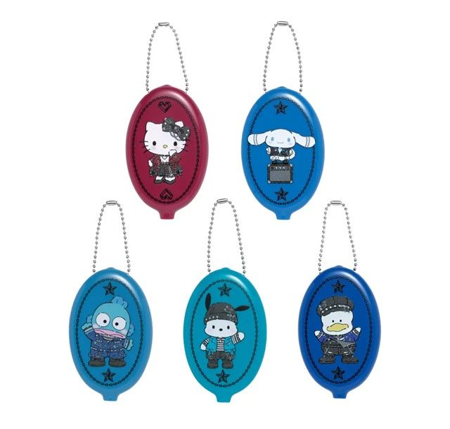 G賞　ラバーコインケース(全5種)　Happyくじ『Sanrio characters PUNKS Party 〜Halloween2026〜（ハロウィン）』