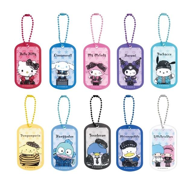 I賞 アクリルキーホルダー（全10種）　Happyくじ『Sanrio characters PUNKS Party 〜Halloween2026〜（ハロウィン）』
