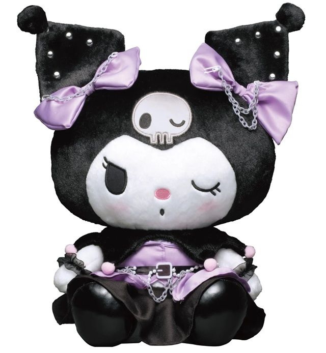 LAST賞　BIG! クロミ ぬいぐるみ(全1種)　Happyくじ『Sanrio characters PUNKS Party 〜Halloween2026〜（ハロウィン）』
