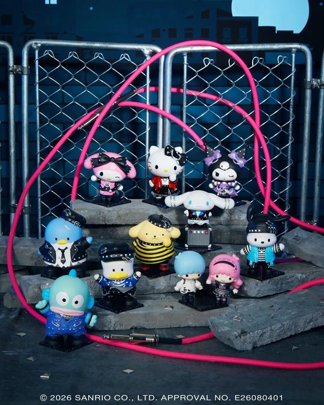 A賞　フィギュア(全10種)　Happyくじ『Sanrio characters PUNKS Party 〜Halloween2026〜（ハロウィン）』