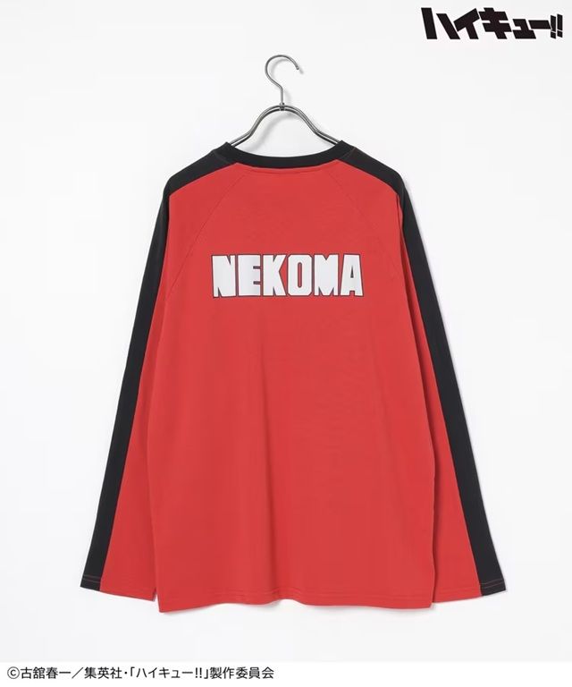 ハイキュー!! ユニフォーム風長袖Ｔシャツ　ハニーズ