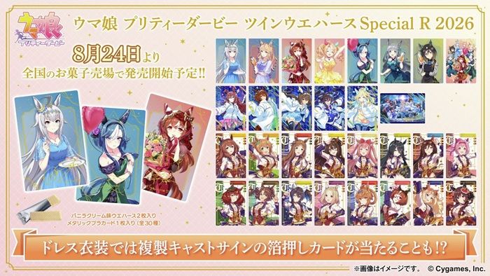 種類 ウマ娘 プリティーダービー ツインウエハース Special R 2026